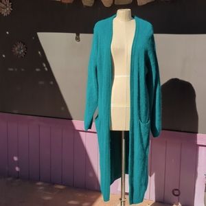 Vintage Angora long cardigan